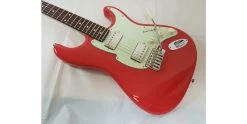 Best deal 🎉 Fret-King Green Label Corona 70 Coral Red 🥰 -Cheap Guitar Store 20160701 103255