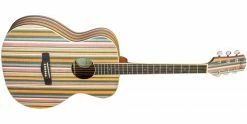 Budget 🛒 Adam Black OM-RB Acoustic Guitar Rainbow 🎁