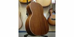 Brand new ⭐ Auden Chester Tobacco Burst Cedar Fullbody 🌟 -Cheap Guitar Store auden chester body back angle