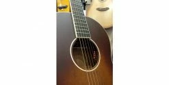 Brand new ⭐ Auden Chester Tobacco Burst Cedar Fullbody 🌟 -Cheap Guitar Store auden chester soundhole 2
