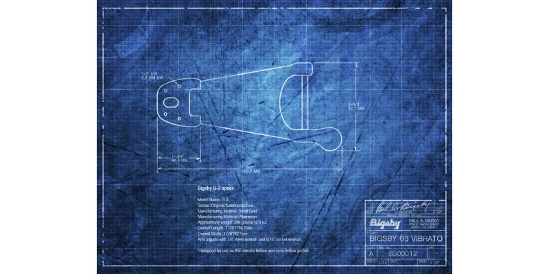 Best deal 👍 Bigsby B3 Aluminium Vibrato Tremolo Bridge 😍 4 Best deal 👍 Bigsby B3 Aluminium Vibrato Tremolo Bridge 😍 - Image 2