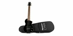 Coupon ❤️ Blackstar Amplification Blackstar Carry-On Travel Guitar Jet Black 🔥