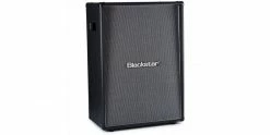 Brand new 🛒 Blackstar Amplification Blackstar HT-212VOC MkII Vertical 2x12" Guitar Amplifier Cabinet ✔️ -Cheap Guitar Store blackstar ht 212voc mkii vertical 2x12 cab front angle 2