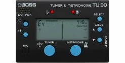 Outlet ⌛ BOSS TU-30 Tuner & Metronome For Guitar 🛒