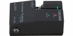 Brand new 🌟 BOSS WL-50 Guitar Pedalboard Wireless System 👏 -Cheap Guitar Store boss wl 50 guitar pedalboard wireless system side angle