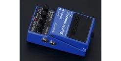 Coupon 🎁 Boss SY-1 Compact Pedal Synthesiser 🌟 -Cheap Guitar Store boss sy 1 compact pedal synthesizer side angle