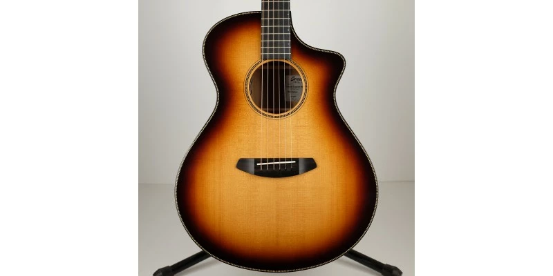 Best Sale ✔️ Breedlove Oregon Concert Whiskey Burst CE Spruce/Myrtlewood ✨ - Image 2
