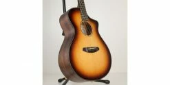 Best Sale ✔️ Breedlove Oregon Concert Whiskey Burst CE Spruce/Myrtlewood ✨ -Cheap Guitar Store breedlove oregon concert whiskey burst ce sitka spruce myrtlewood body angle