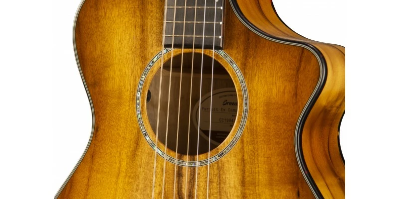 Cheapest 🤩 Breedlove Pursuit Exotic Companion CE Myrtlewood Prairie Burst Travel Guitar 🎁 - Image 5