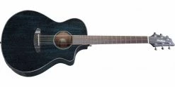 Brand new 🧨 Breedlove Rainforest S Concert Midnight Blue CE 🌟 -Cheap Guitar Store breedlove rainforest s concert midnight blue african mahogany front angle 1 copy 1