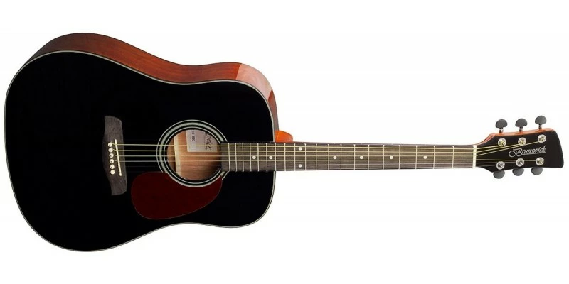 Discount ๐ฅ Brunswick BD200 Dreadnought Acoustic Guitar Black ๐ 3 Discount ๐ฅ Brunswick BD200 Dreadnought Acoustic Guitar Black ๐