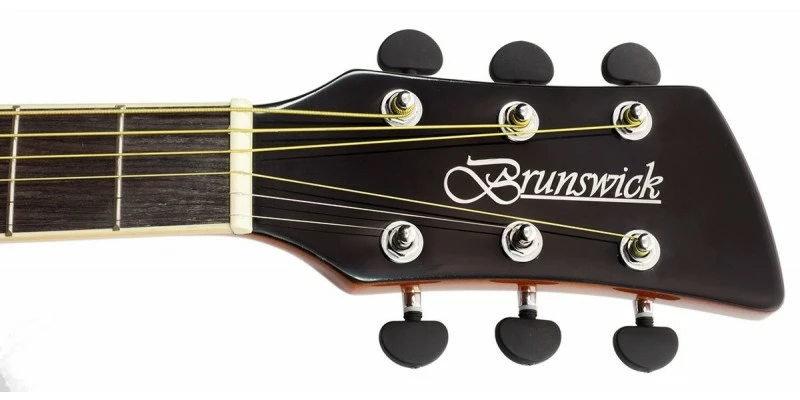 Discount ๐ฅ Brunswick BD200 Dreadnought Acoustic Guitar Black ๐ 7 Discount ๐ฅ Brunswick BD200 Dreadnought Acoustic Guitar Black ๐ - Image 5