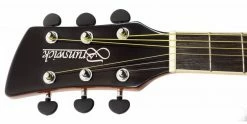 Best reviews of 🔔 Brunswick BFL200 Left Handed Folk Acoustic Guitar Black 👍 -Cheap Guitar Store brunswick bfl200 left handed black headstock