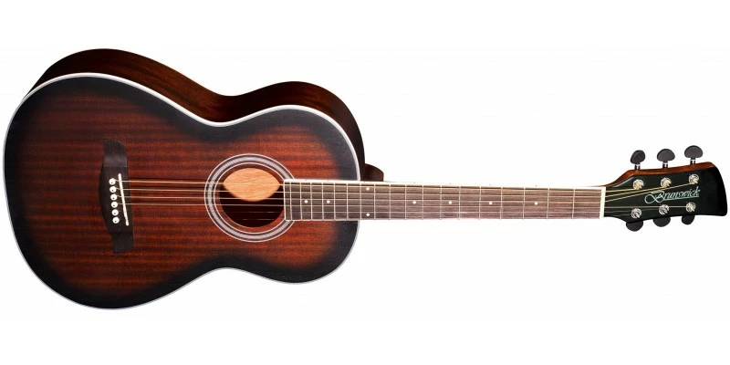 Cheap ⭐ Brunswick BP200 Parlour Tobacco Burst Satin 😍 3 Cheap ⭐ Brunswick BP200 Parlour Tobacco Burst Satin 😍