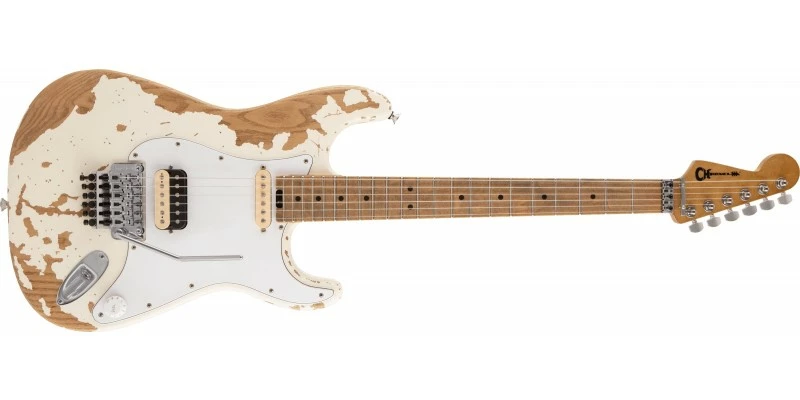 Brand new ⭐ Charvel Henrik Danhage Limited Edition Signature Pro-Mod So-Cal Style 1 White Relic 🔥