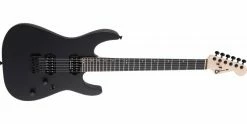 Deals 😀 Charvel Pro-Mod DK24 HH HT E Satin Black 🎉 -Cheap Guitar Store charvel pro mod dk24 hh ht e ebony fingerboard satin black front angle