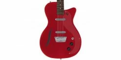 Best Pirce 🧨 Danelectro Vintage '56 Baritone Guitar Metallic Red 🎁 -Cheap Guitar Store danelectro vintage 56 baritone metallic red body