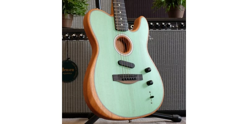 Best deal 🤩 Fender American Acoustasonic Telecaster Surf Green 🤩 5 Best deal 🤩 Fender American Acoustasonic Telecaster Surf Green 🤩 - Image 3