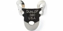 Outlet 🥰 Dunlop 33P .020" Nickel Silver Finger And Thumbpick Set ✨ -Cheap Guitar Store dunlop nickel silver finger and thumbpick set front