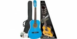 Brand new ⭐ Encore 3/4 Size Classical Guitar Pack Blue 👏