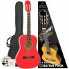 Cheap 💯 Encore 3/4 Size Classical Guitar Pack Red 🤩 -Cheap Guitar Store encore 34 size classical guitar pack red pack