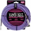 Cheapest 👍 Ernie Ball 25 Foot Braided Straight/Angle Instrument Cable Purple 👏 -Cheap Guitar Store ernie ball 25 foot braided straightangle instrument cable purple front
