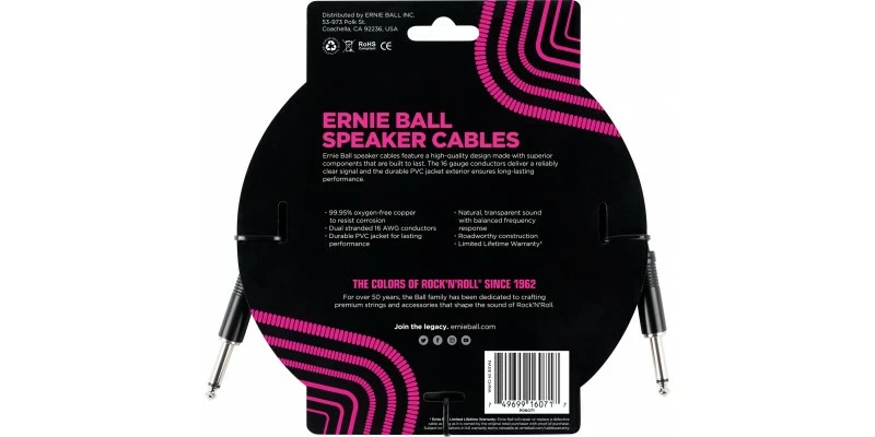 Best reviews of ✔️ Ernie Ball 3 Foot Speaker Cable ❤️ 4 Best reviews of ✔️ Ernie Ball 3 Foot Speaker Cable ❤️ - Image 2