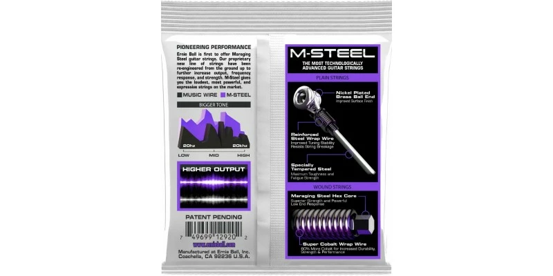 Promo ๐ Ernie Ball M-Steel Power Slinky Electric Guitar Strings ๐ฅ 4 Promo ๐ Ernie Ball M-Steel Power Slinky Electric Guitar Strings ๐ฅ - Image 2