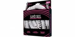 Best Sale 😍 Ernie Ball Ultraflex 30 Foot Instrument Coil Cable Angled/White 🥰 -Cheap Guitar Store ernie ball ultraflex 30 foot straight angle instrument cable white angle 2