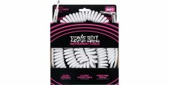 Best Sale π Ernie Ball Ultraflex 30 Foot Instrument Coil Cable Angled/White π₯°