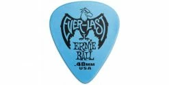 Best Sale 🎉 Ernie Ball Everlast Picks Blue .48mm Bag Of 12 💯