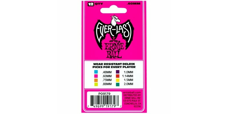 Buy ๐ Ernie Ball Everlast Picks Pink .60mm Bag Of 12 โ 5 Buy ๐ Ernie Ball Everlast Picks Pink .60mm Bag Of 12 โ - Image 3