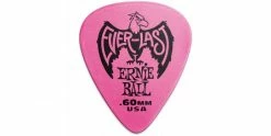 Buy 🎁 Ernie Ball Everlast Picks Pink .60mm Bag Of 12 ⌛