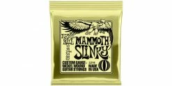 Buy β Ernie Ball Mammoth Slinky Nickel Wound Electric Guitar Strings 12-62 β