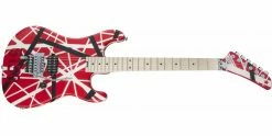 Wholesale 😉 EVH Striped Series 5150 Red, Black And White Stripes ✔️ -Cheap Guitar Store evh striped series 5150 bottom