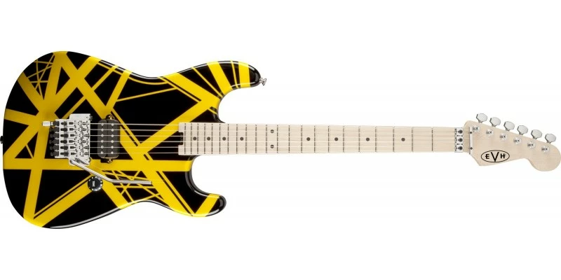 Budget 🌟 EVH Striped Series Black With Yellow Stripes 😍 3 Budget 🌟 EVH Striped Series Black With Yellow Stripes 😍