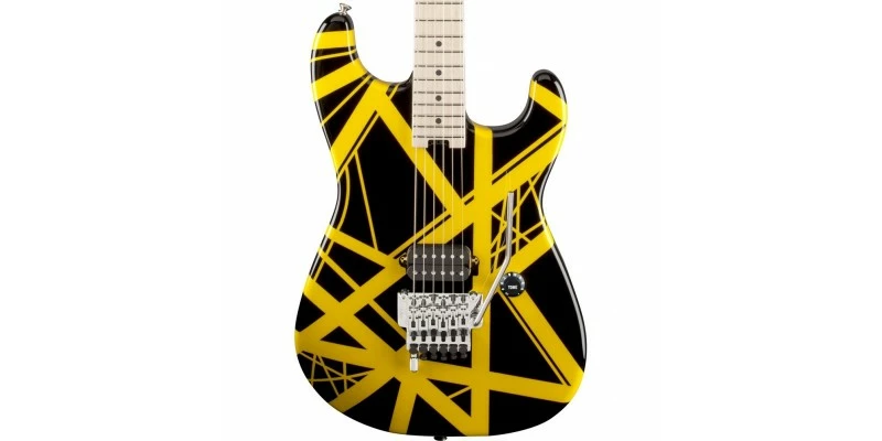 Budget 🌟 EVH Striped Series Black With Yellow Stripes 😍 4 Budget 🌟 EVH Striped Series Black With Yellow Stripes 😍 - Image 2