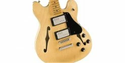 Buy 🔔 Squier Classic Vibe Starcaster Natural ⭐ -Cheap Guitar Store fender classic vibe starcaster natural body