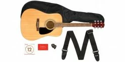 Coupon 😀 Fender FA-115 Dreadnought Pack Natural ⌛