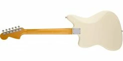 New ⭐ Fender Johnny Marr Jaguar Guitar Olympic White 🎉 -Cheap Guitar Store fender johnny marr jaguar guitar olympic white back