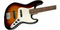 Best Sale ✨ Fender Player Jazz Bass 3-Colour Sunburst Pau Ferro 🛒 -Cheap Guitar Store fender player jazz bass 3 colour sunburst pau ferro body angle