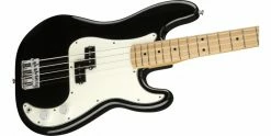 Buy ⭐ Fender Player Precision Bass Black Maple 😍 -Cheap Guitar Store fender player precision bass black body angle