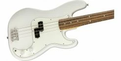 Best deal ⭐ Fender Player Precision Bass Polar White Pau Ferro ✨ -Cheap Guitar Store fender player precision bass polar white pau ferro body angle