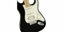 Promo 😀 Fender Player Stratocaster HSS Black Maple ⭐ -Cheap Guitar Store fender player stratocaster hss black maple body detail