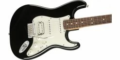 Cheap 🌟 Fender Player Stratocaster HSS Black Pau Ferro 😍 -Cheap Guitar Store fender player stratocaster hss black pau ferro body angle