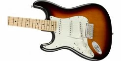 Wholesale 🔔 Fender Player Stratocaster Left-Handed 3-Colour Sunburst Maple ⭐ -Cheap Guitar Store fender player stratocaster left handed 3 colour sunburst maple body angle