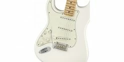 Best reviews of ❤️ Fender Player Stratocaster Left-Handed Polar White Maple 😉 13 Best reviews of ❤️ Fender Player Stratocaster Left-Handed Polar White Maple 😉 -Cheap Guitar Store fender player stratocaster left handed maple fingerboard polar white body detail