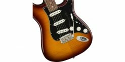 New 🤩 Fender Player Stratocaster Plus Top Tobacco Sunburst Pau Ferro 👍 -Cheap Guitar Store fender player stratocaster plus top pau ferro fingerboard tobacco sunburst body detail
