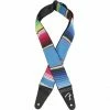 Best Sale ✔️ Fender Serape Guitar Strap Blue Multi Colour ❤️ -Cheap Guitar Store fender 2 inch serape strap blue multi main