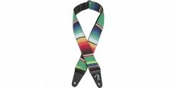 Cheapest 🎁 Fender Serape Guitar Strap Green Multi Colour 🧨